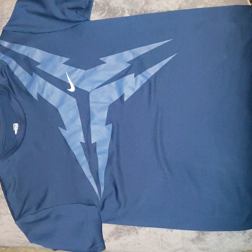 Nike FitDry (Dri Fit) Navy Blue Tee